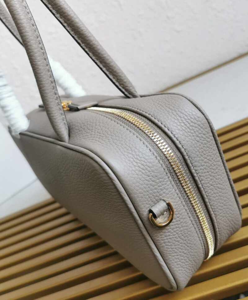 Prada Medium Leather Top-handle Bag 1BB126
